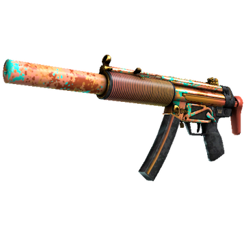 Souvenir MP5-SD | Oxide Oasis (Minimal Wear)