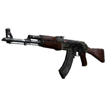 StatTrak™ AK-47 | Jaguar (Battle-Scarred)