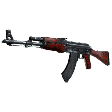 StatTrak™ AK-47 | Red Laminate (Battle-Scarred)
