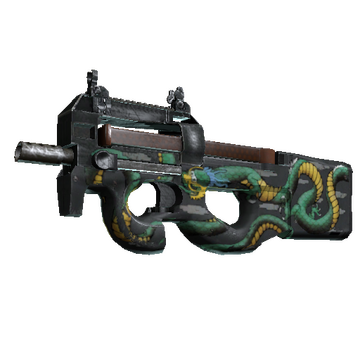 StatTrak™ P90 | Emerald Dragon (Field-Tested)