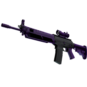 StatTrak™ SG 553 | Ultraviolet (Factory New)