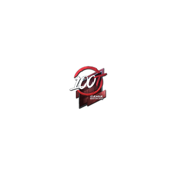 Sticker | 100 Thieves (Foil) | Boston 2018