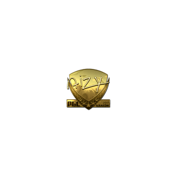 Sticker | aizy (Gold) | Krakow 2017