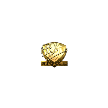 Sticker | apEX (Gold) | Krakow 2017