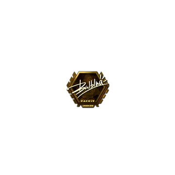 Sticker | balblna (Gold) | London 2018