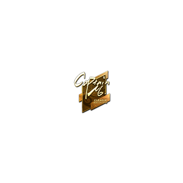 Sticker | captainMo (Gold) | Boston 2018