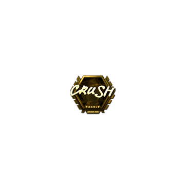 Sticker | crush (Gold) | London 2018