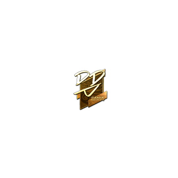 Sticker | DD (Gold) | Boston 2018