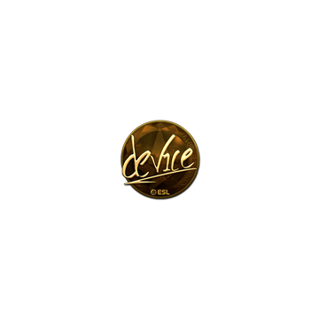 Sticker | device (Gold) | Katowice 2019