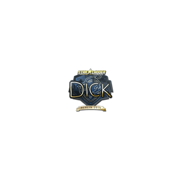 Sticker | DickStacy (Gold) | Berlin 2019