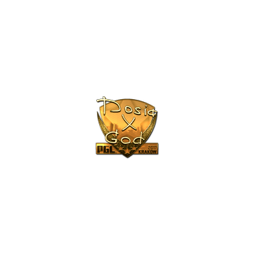 Sticker | Dosia (Gold) | Krakow 2017