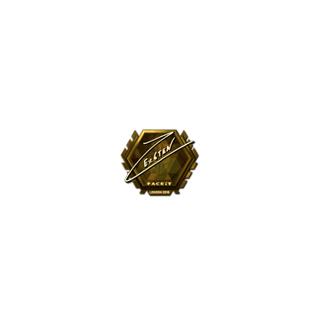 Sticker | Ex6TenZ (Gold) | London 2018