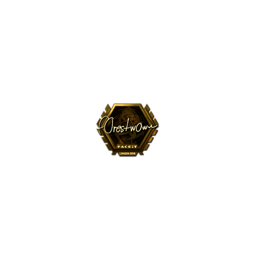 Sticker | f0rest (Gold) | London 2018