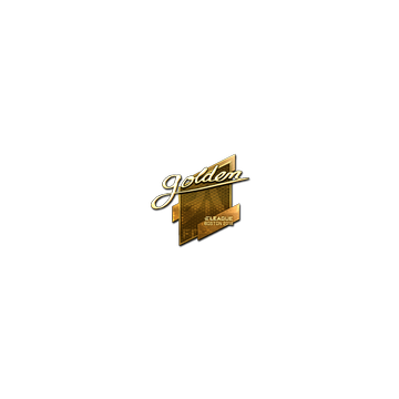 Sticker | Golden (Gold) | Boston 2018
