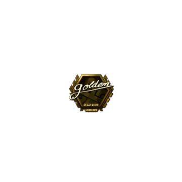 Sticker | Golden (Gold) | London 2018
