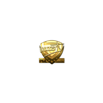 Sticker | innocent (Gold) | Krakow 2017