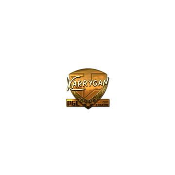 Sticker | karrigan (Gold) | Krakow 2017