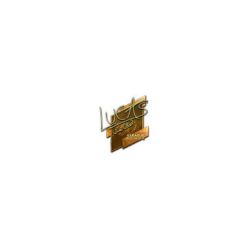 Sticker | LUCAS1 (Gold) | Boston 2018