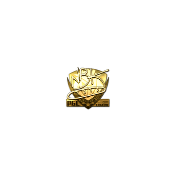 Sticker | NBK- (Gold) | Krakow 2017