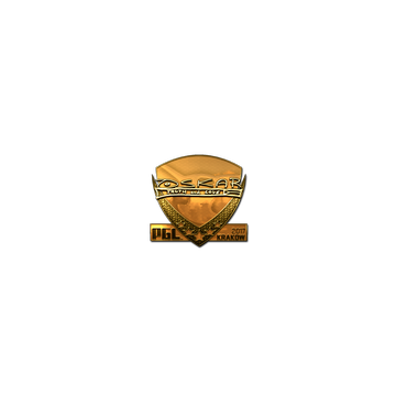 Sticker | oskar (Gold) | Krakow 2017