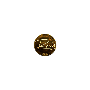 Sticker | rain (Gold) | Katowice 2019