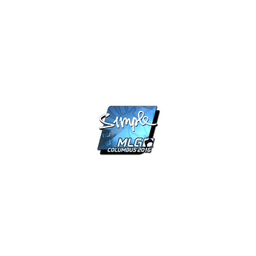 Sticker | s1mple (Foil) | MLG Columbus 2016