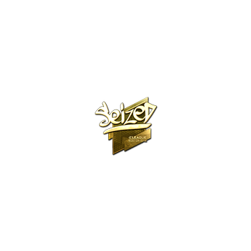 Sticker | seized (Gold) | Boston 2018