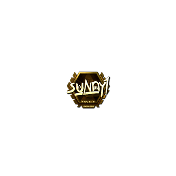 Sticker | suNny (Gold) | London 2018